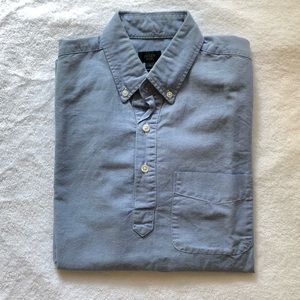 J.Crew Short Sleeve Oxford Popover Shirt